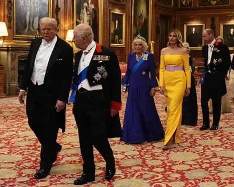Royals Deploy Grand Welcome During Protests; Kimmel Taken Off Air Due To Charlie Kirk Comments